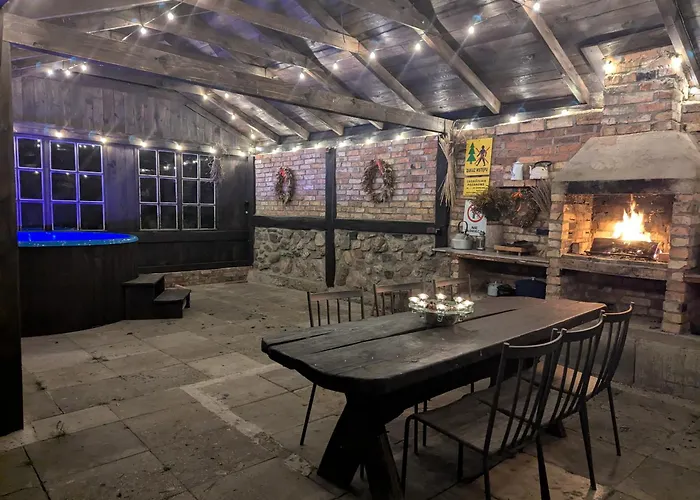 Lesniczowka Wysokie Kaczki Ferienhaus *