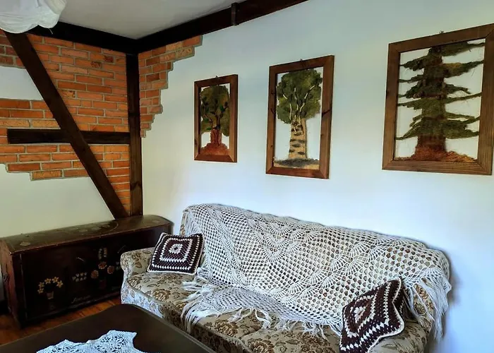 Lesniczowka Wysokie Kaczki Ferienhaus *